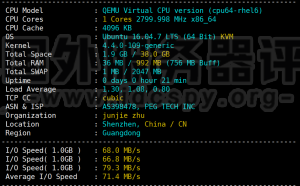 RAKsmart香港VPS性能和速度评测