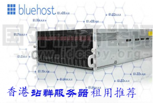 BlueHost香港站群服务器租用方案推荐