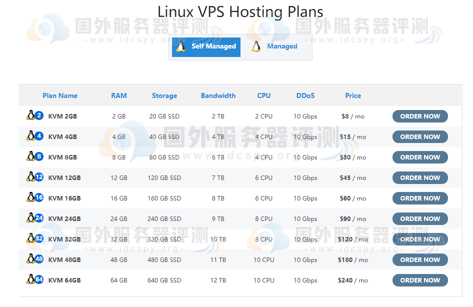 IOZoom Linux VPS主机