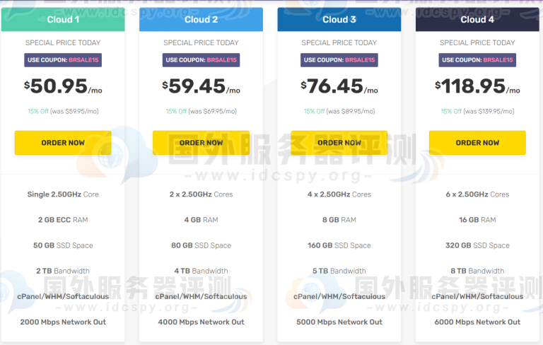 FastComet VPS主机可享15%折扣