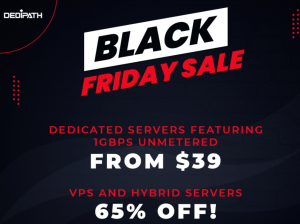 DediPath黑五活动盛宴 美国VPS全场四五折 美国服务器低至$39/月