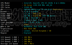 RAKsmart香港服务器E5-2630L*2方案性能综合评测