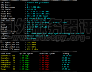 香港CN2 VPS怎么样？Megalayer香港CN2 VPS主机速度和性能评测