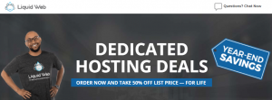Liquid Web年终优惠 高配美国服务器限时5折抢购！