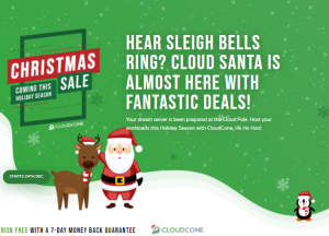 CloudCone圣诞预告 SC2与VPS主机低价特卖！