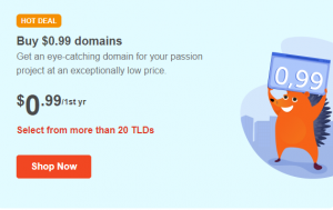 Namecheap域名99美分热卖 .xyz域名首年仅需$0.99