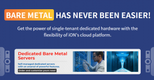 iON美国裸金属服务器正式上线 全场九折促销低至$78/月起