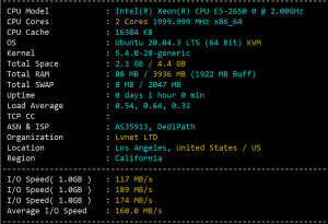 DediPath怎么样？DediPath美国VPS洛杉矶机房速度和性能评测