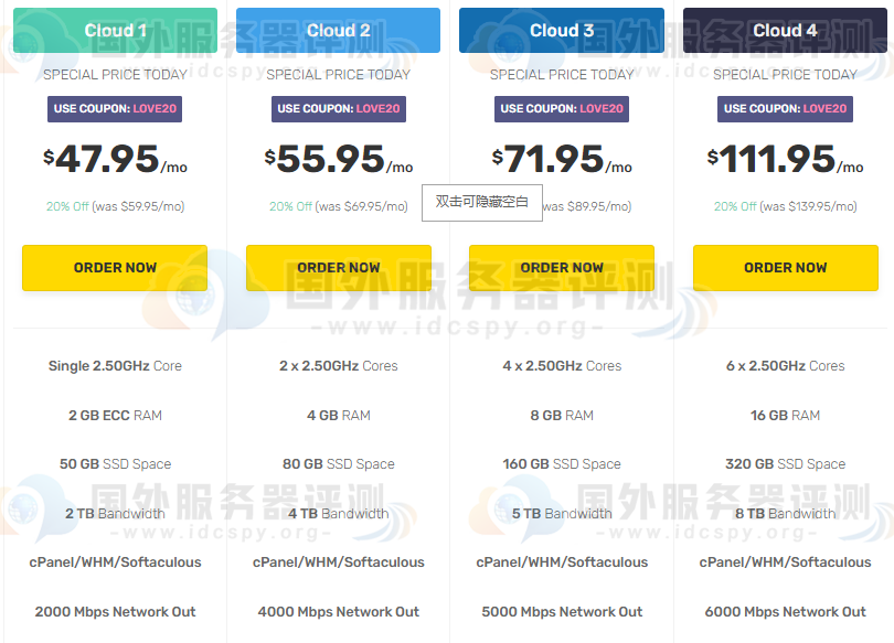 FastComet VPS主机可享20%折扣