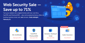 2022年Namecheap网络安全月特惠来袭 .net域名仅需￥58.23/年