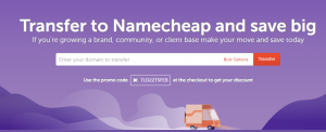 Namecheap域名转让周火热促销 节省高达50%折扣！