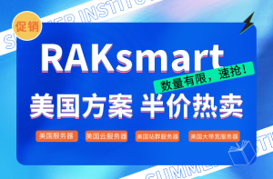 RAKsmart三月优惠购 多款服务器产品首月半价重磅来袭！