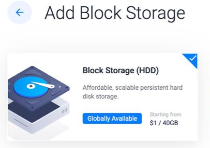 Vultr推出款新的块存储器(HDD) 产品