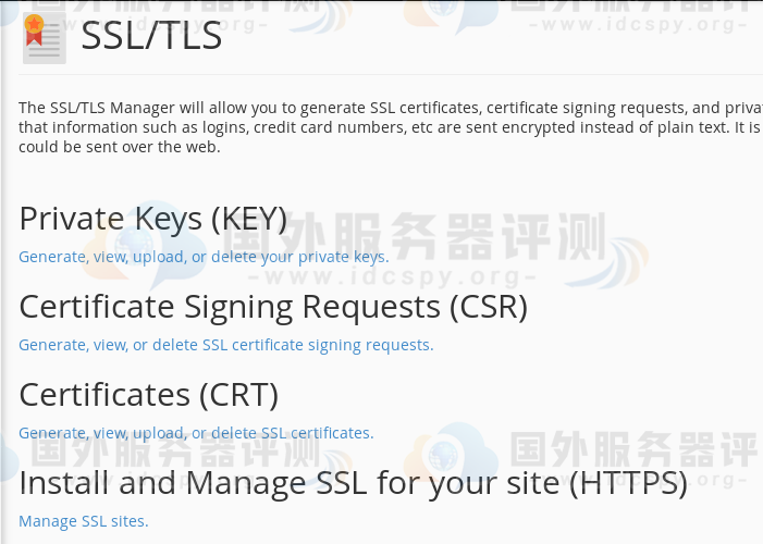Hostens将SSL证书安装到共享主机(cPanel)的图文教程