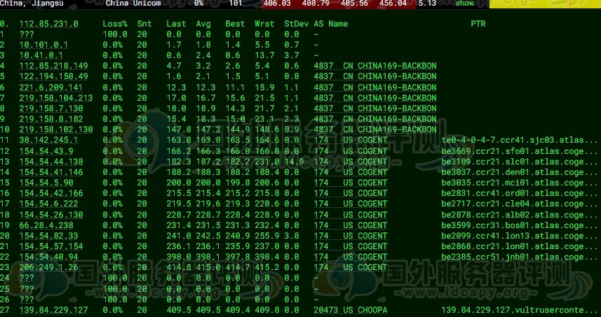 Vultr南非约翰内斯堡VPS速度性能综合评测