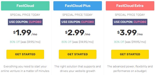 FastComet情人节特惠 国外虚拟主机低至1.99美元/月
