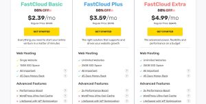 FastComet圣诞大促 虚拟主机2折仅$2.39/月