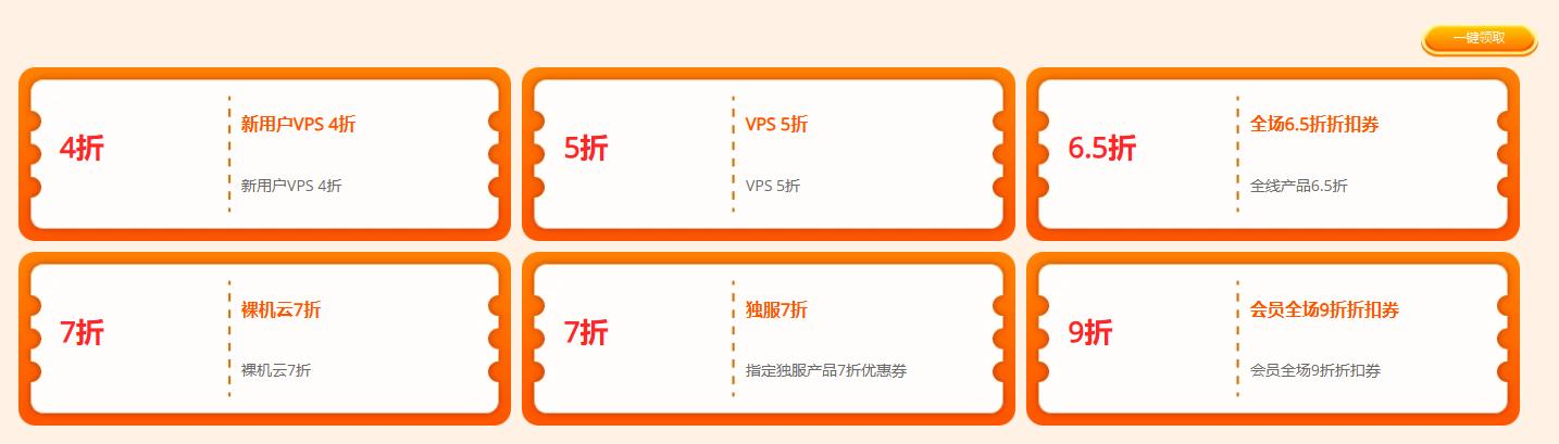 RAKsmart全场福利券包