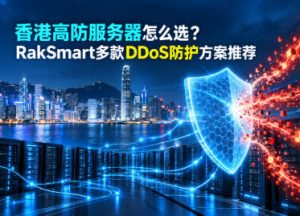 香港高防服务器怎么选?RakSmart多款DDoS防护方案推荐 香港高防服务器怎么选?RakSmart多款DDoS防护方案推荐
