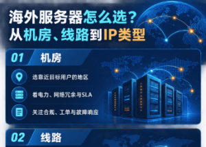 海外服务器怎么选？从机房、线路到IP类型